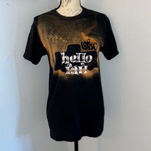 🎉hp 10/26- Hello Fall Tee Tie-Dye Tee